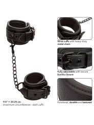 CALEXOTICS NOCTURNAL ESPOSAS CUERO AJUSTABLE NEGRO