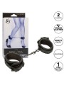 CALEXOTICS NOCTURNAL ESPOSAS DE TOBILLO CUERO AJUSTABLE NEGRO
