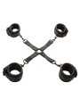 CALEXOTICS NOCTURNAL CONECTOR HOG TIE CUERO AJUSTABLE NEGRO