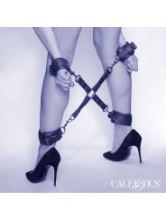 CALEXOTICS NOCTURNAL CONECTOR HOG TIE CUERO AJUSTABLE NEGRO
