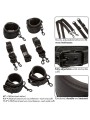 CALEXOTICS NOCTURNAL RESTRICCIONES DE CAMA CUERO AJUSTABLE NEGRO