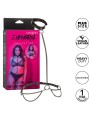 CALEXOTICS EUPHORIA COLLAR HALTER Y CORREA CON CADENA TALLA PLUS
