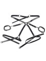 SUBBLIME 953690 ESPOSAS CON CINTURON BONDAGE NEGRO TALLA UNICA
