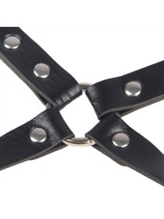 SUBBLIME 953690 ESPOSAS CON CINTURON BONDAGE NEGRO TALLA UNICA