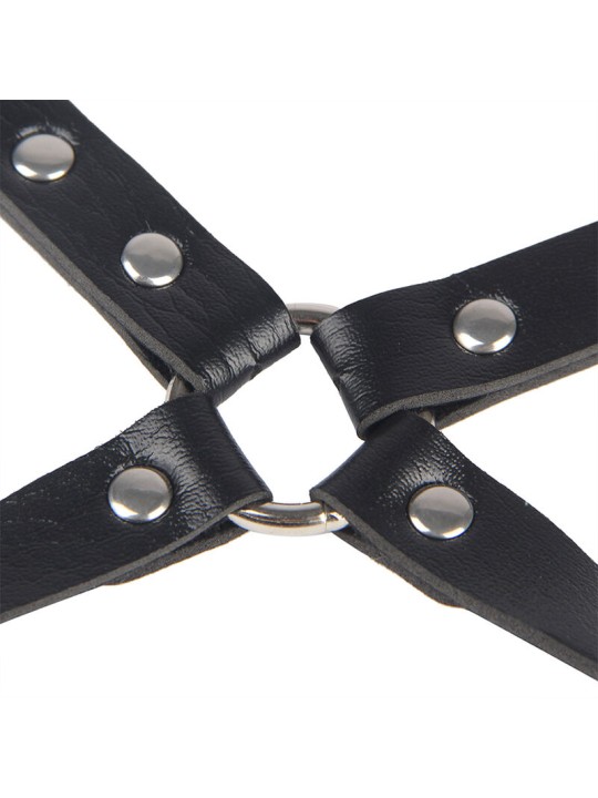 SUBBLIME 953690 ESPOSAS CON CINTURON BONDAGE NEGRO TALLA UNICA