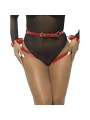 SUBBLIME 953706 ESPOSAS CON CINTURON BONDAGE ROJO TALLA UNICA