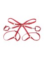 SUBBLIME 953706 ESPOSAS CON CINTURON BONDAGE ROJO TALLA UNICA