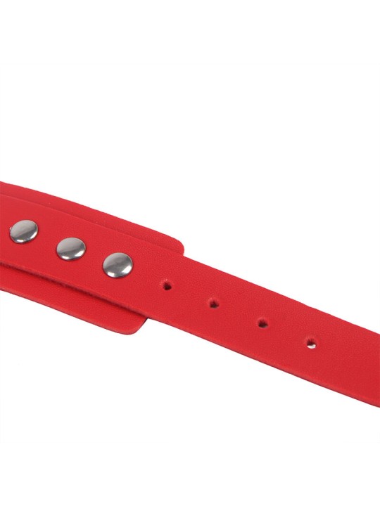 SUBBLIME 953706 ESPOSAS CON CINTURON BONDAGE ROJO TALLA UNICA
