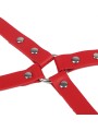 SUBBLIME 953706 ESPOSAS CON CINTURON BONDAGE ROJO TALLA UNICA