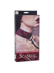 CALEXOTICS SCANDAL COLLAR CON CORREA NEGRA