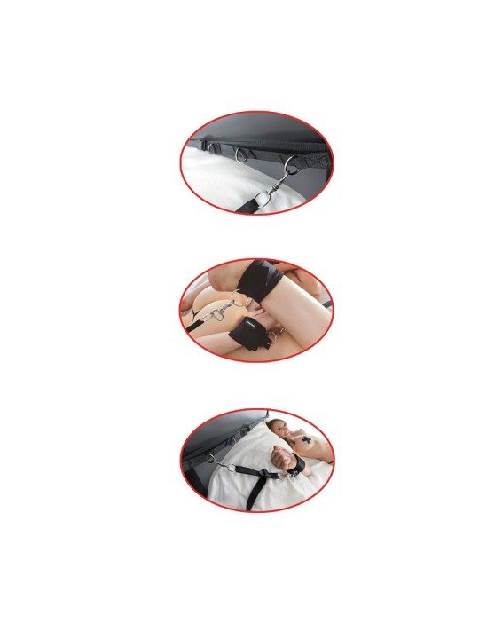 FETISH FANTASY SERIES KIT ATADURAS PARA LA CAMA 2
