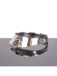 METAL HARD COLLAR RESTRINGIDOR CON ANILLA