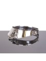 METAL HARD COLLAR RESTRINGIDOR CON ANILLA
