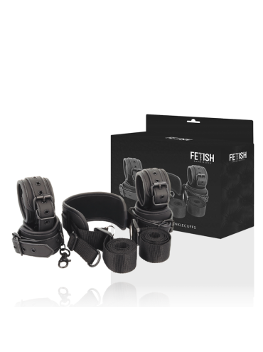 FETISH SUBMISSIVE POSICION MASTER CON 4 ESPOSAS CON FORRO DE NEOPRENO