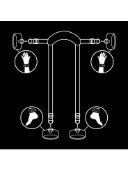 FETISH SUBMISSIVE POSICION MASTER CON 4 ESPOSAS CON FORRO DE NEOPRENO