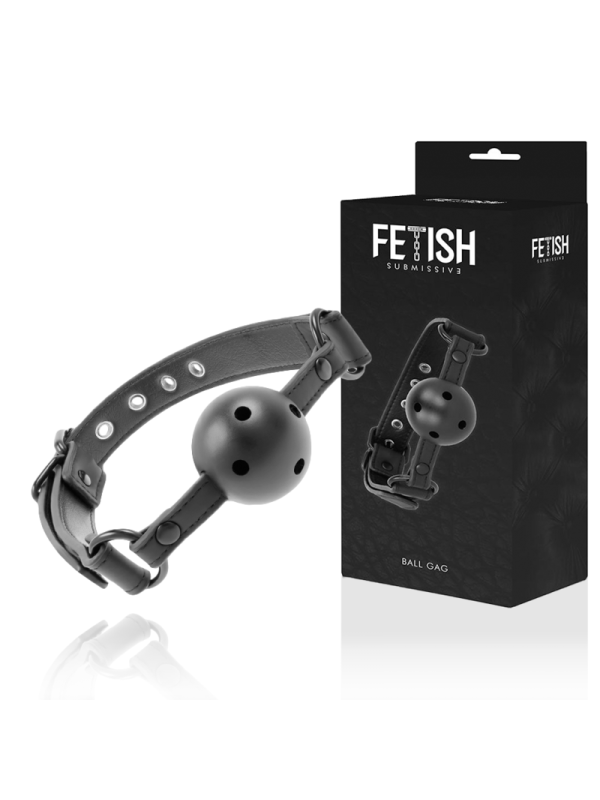 FETISH SUBMISSIVE MORDAZA TRANSPIRABLE VEGANA