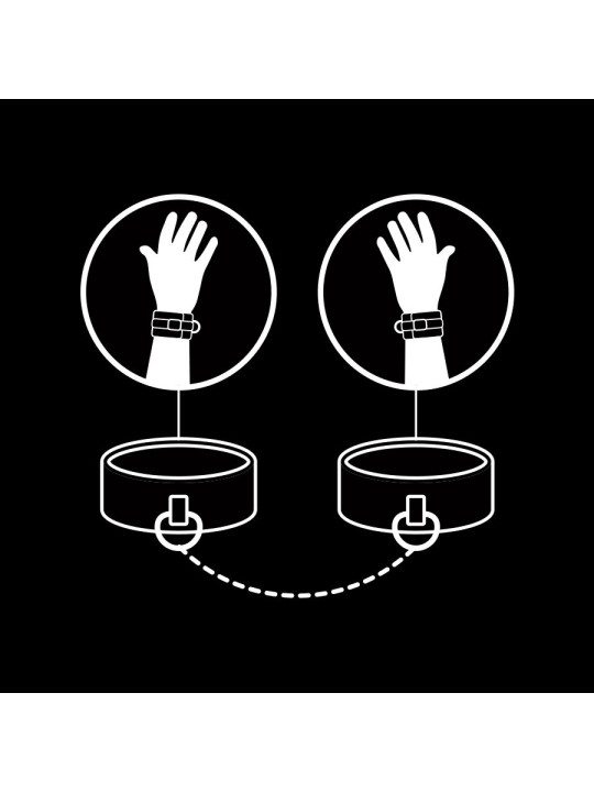 FETISH SUBMISSIVE ESPOSAS CUERO VEGANO CON FORRO DE NEOPRENO