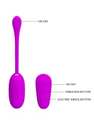 PRETTY LOVE SHOCK FUN HUEVO VIBRADOR Y ELECTROSHOCK