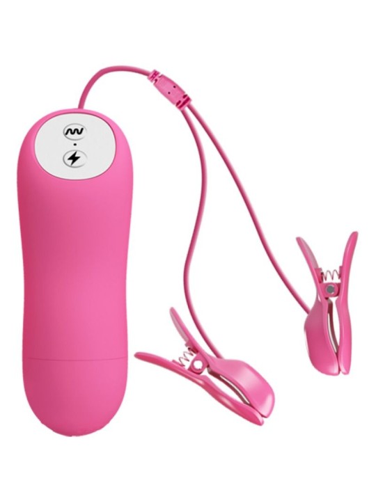 BAILE ROMANTIC WAVE PIZAS CON VIBRACION Y ELECTROSHOCK FUCSIA