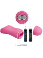 BAILE ROMANTIC WAVE PIZAS CON VIBRACION Y ELECTROSHOCK FUCSIA
