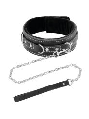 DARKNESS COLLAR LEATHER CON CORREA ALTA CALIDAD