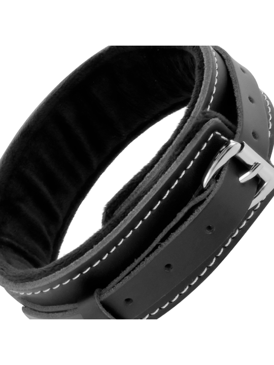 DARKNESS COLLAR LEATHER CON CORREA ALTA CALIDAD