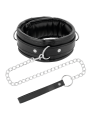 DARKNESS COLLAR CON CADENA SOFT LEATHER