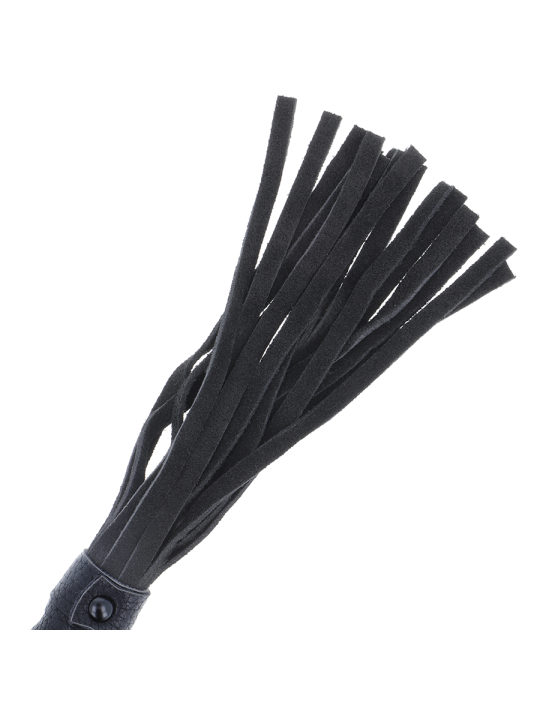 DARKNESS LATIGO BONDAGE NEGRO CON MANGO DE PIEL