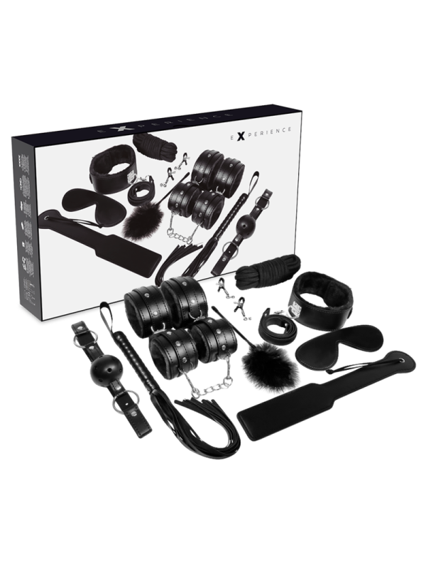 EXPERIENCE BDSM FETISH KIT SERIE BLACK