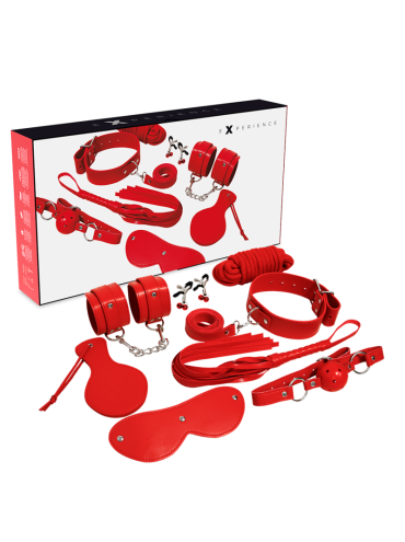 EXPERIENCE BDSM FETISH KIT SERIE RED