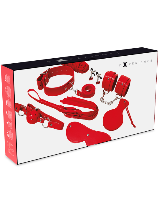EXPERIENCE BDSM FETISH KIT SERIE RED