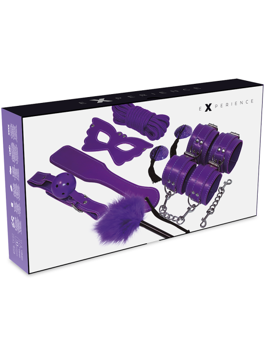 EXPERIENCE BDSM FETISH KIT SERIE PURPLE