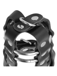 DARKNESS JAULA CASTIDAD CUERO CON CANDADO