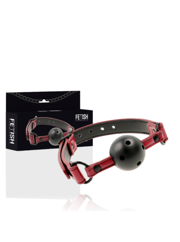 FETISH SUBMISSIVE DARK ROOM MORDAZA TRANSPIRABLE