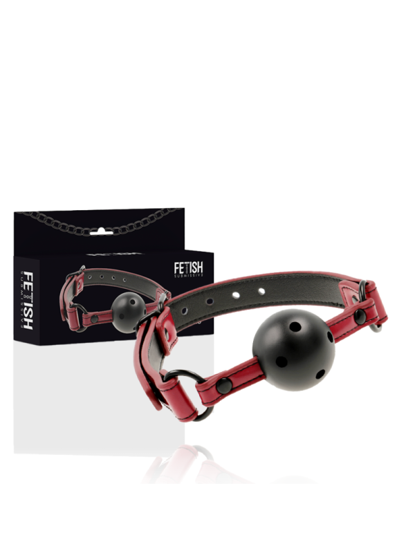 FETISH SUBMISSIVE DARK ROOM MORDAZA TRANSPIRABLE