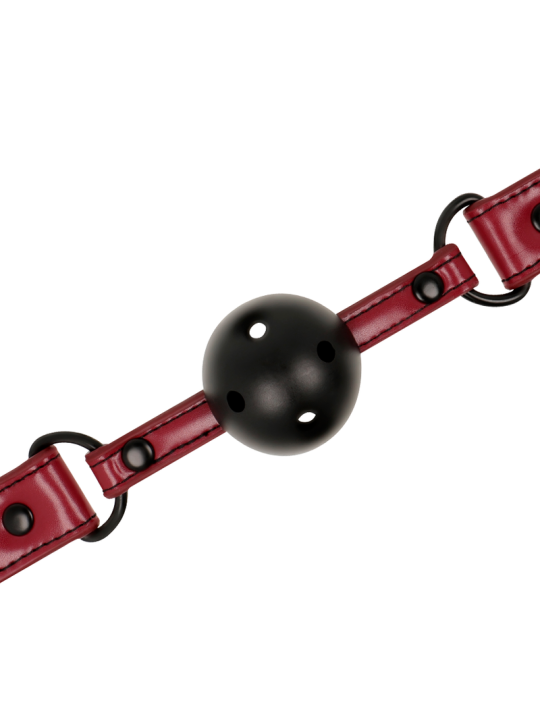 FETISH SUBMISSIVE DARK ROOM MORDAZA TRANSPIRABLE