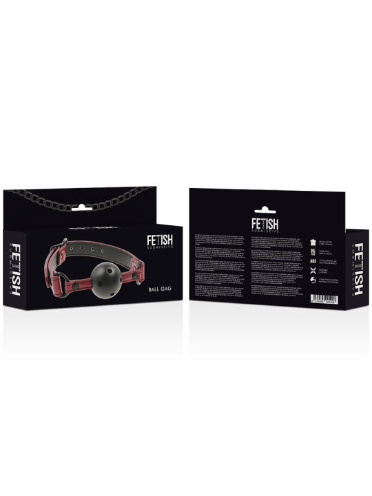 FETISH SUBMISSIVE DARK ROOM MORDAZA TRANSPIRABLE