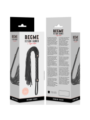 BEGME BLACK EDITION LATIGO CUERO VEGANO