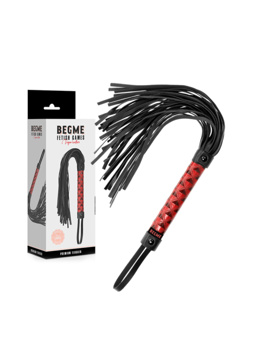 BEGME RED EDITION LATIGO CUERO VEGANO