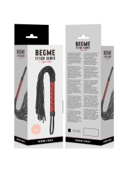 BEGME RED EDITION LATIGO CUERO VEGANO