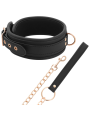 COQUETTE CHIC DESIRE FANTASY COLLAR CUERO VEGANO CON CORREA Y FORRO DE NEOPRENO