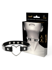 COQUETTE CHIC DESIRE CHOKER CUERO VEGANO CORAZON