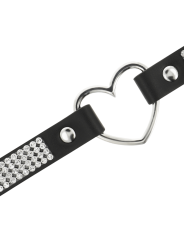 COQUETTE CHIC DESIRE CHOKER CUERO VEGANO CORAZON