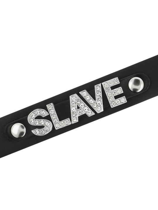 COQUETTE CHIC DESIRE CHOKER CUERO VEGANO SLAVE