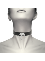 COQUETTE CHIC DESIRE CHOKER CUERO VEGANO DOBLE ANILLA