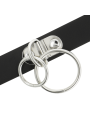 COQUETTE CHIC DESIRE CHOKER CUERO VEGANO DOBLE ANILLA