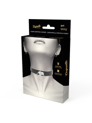 COQUETTE CHIC DESIRE CHOKER CUERO VEGANO DOBLE ANILLA