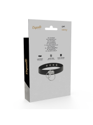 COQUETTE CHIC DESIRE CHOKER CUERO VEGANO DOBLE ANILLA