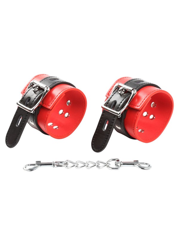 OHMAMA FETISH LOCKING BUCKLING WRIST RESTRAINTS