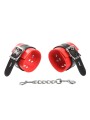 OHMAMA FETISH LOCKING BUCKLING WRIST RESTRAINTS